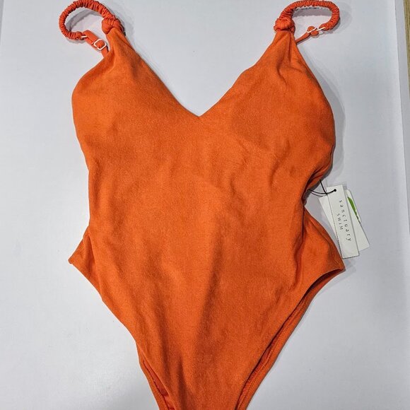 Sanctuary Splash Solids High Leg One Piece Swimsuit - Picture 5 of 10
